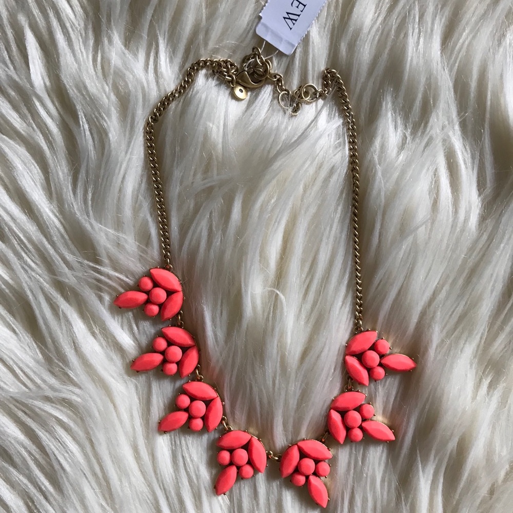 NWT JCrew matte crystal necklace